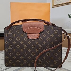 Louis Vuitton Brown Monogram Messenger Bag